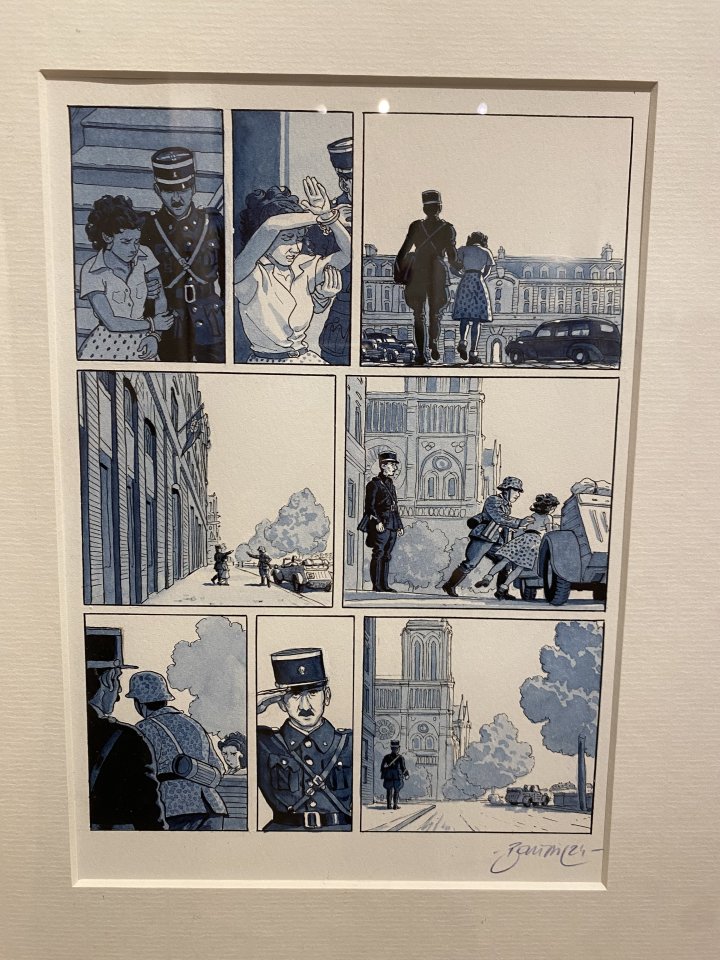 Madeleine, Dominique Bertail et Jean-David Morvan pour la troisième fois exposé à la galerie Barbier (Paris)