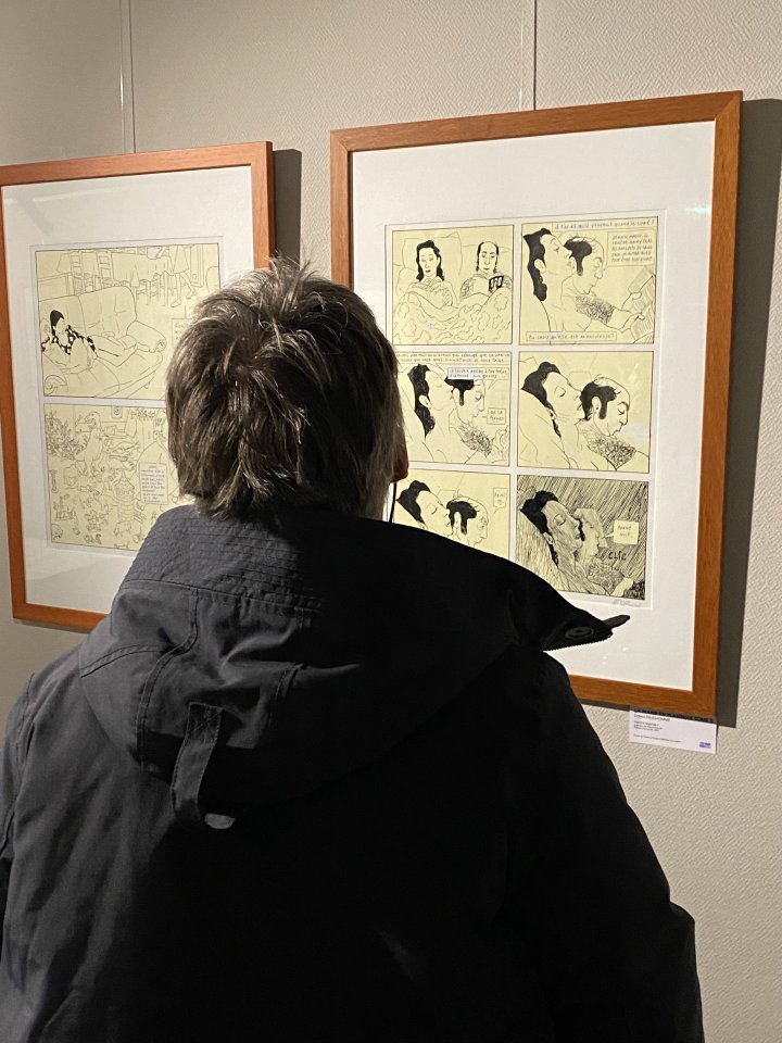 David Prudhomme, l'explorateur graphique à la maison de la BD de Blois