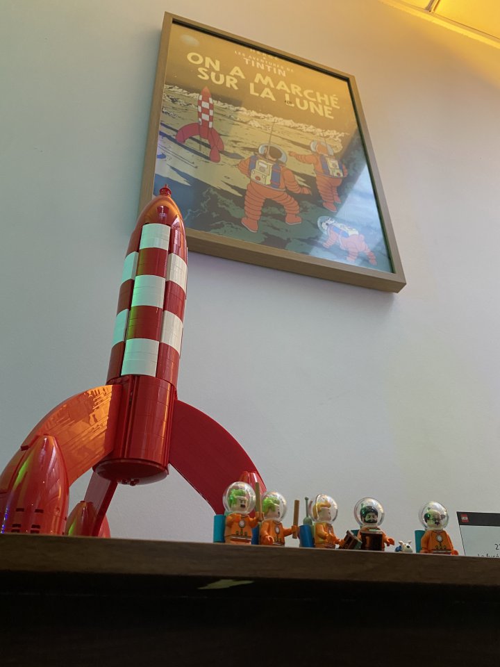 On teste la fusée de Tintin en Lego : la preuve par la vidéo, tonnerre de Brest !