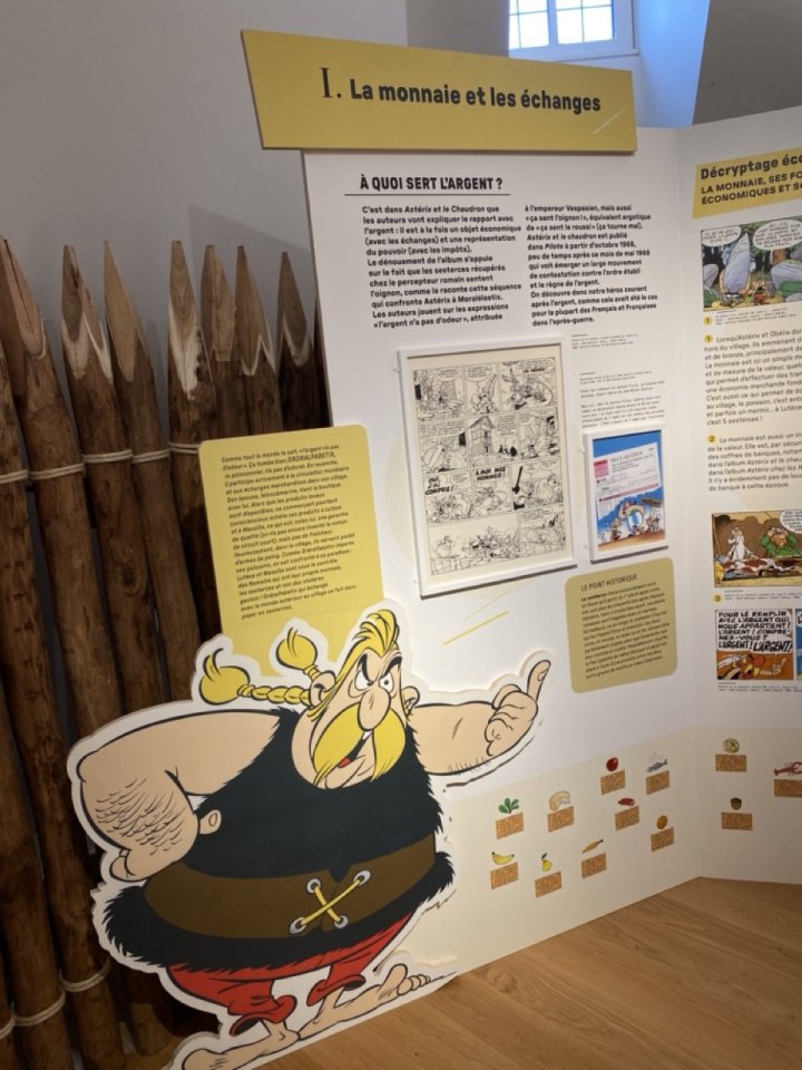 Astérix envahit Citéco, la Cité de l'économie !