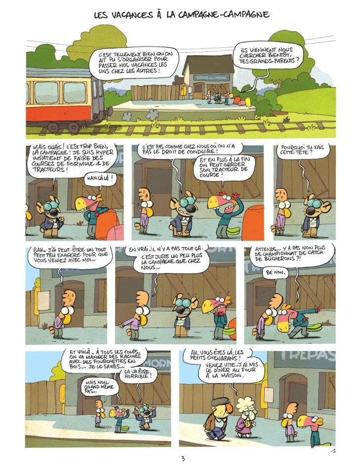 Les Cavaliers de l'Apocadispe T. 6, Simplement en vacances - Par Libon – Ed. Dupuis
