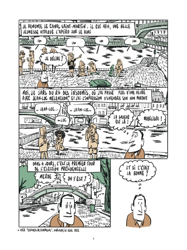 Du pied gauche. Vers 2027 - Par Lara - Éd. Charivari