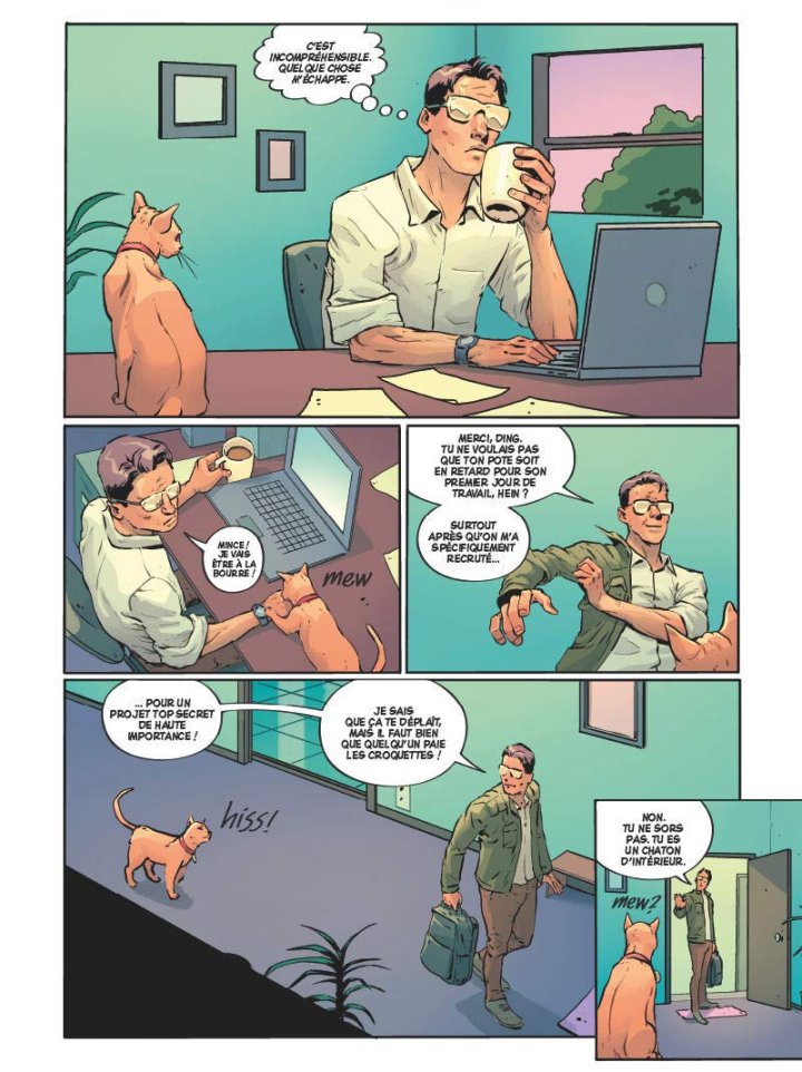 Angel Catbird T1 - Par Margaret Atwood et Johnnie Christmas - Glénat
