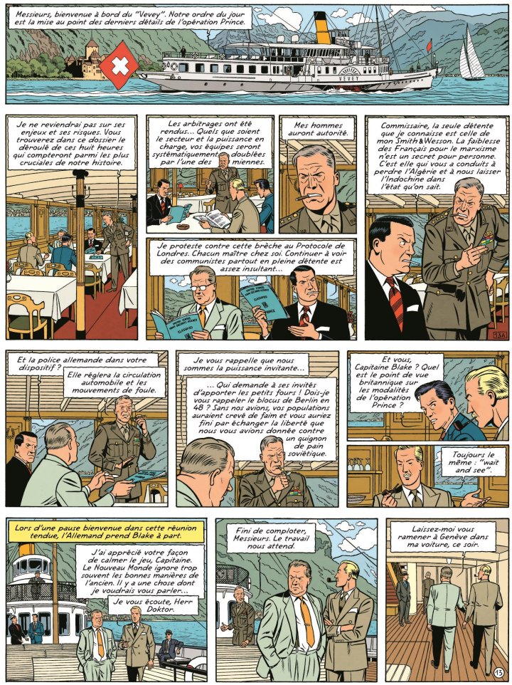 Blake & Mortimer font le mur, avec Aubin, Fromental & Bocquet [PODCAST]