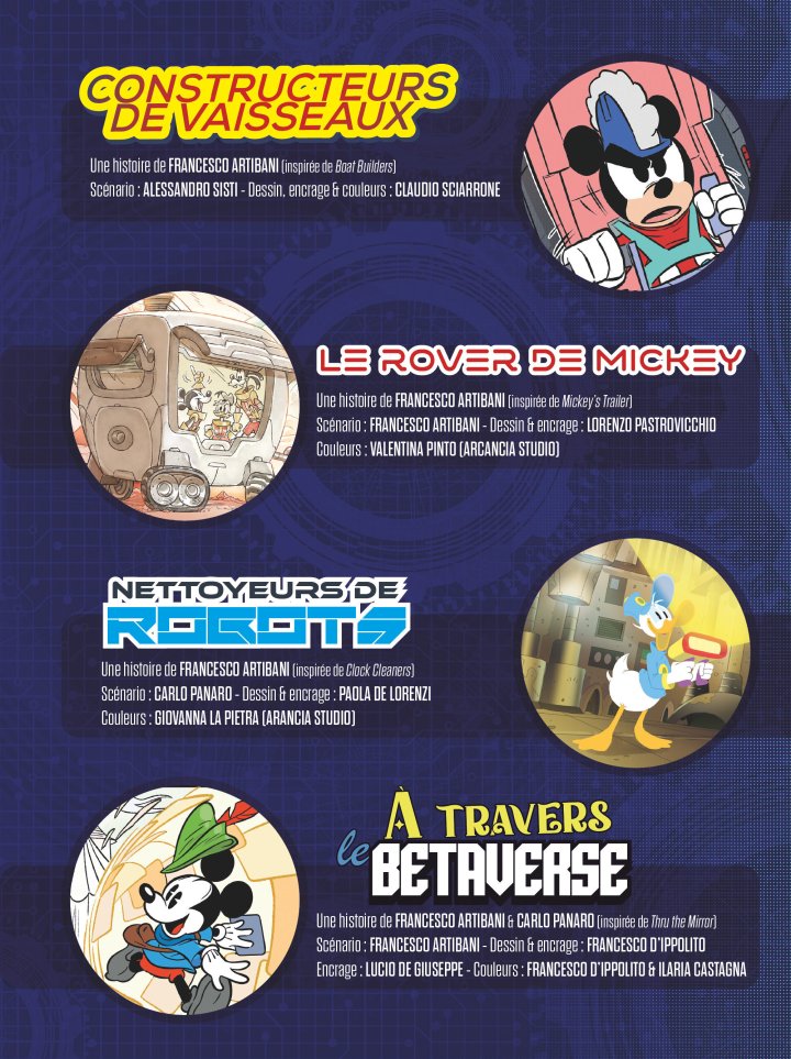 Le Retour de la souris du futur : deuxième partie du diptyque BD pour les 100 ans du studio Disney