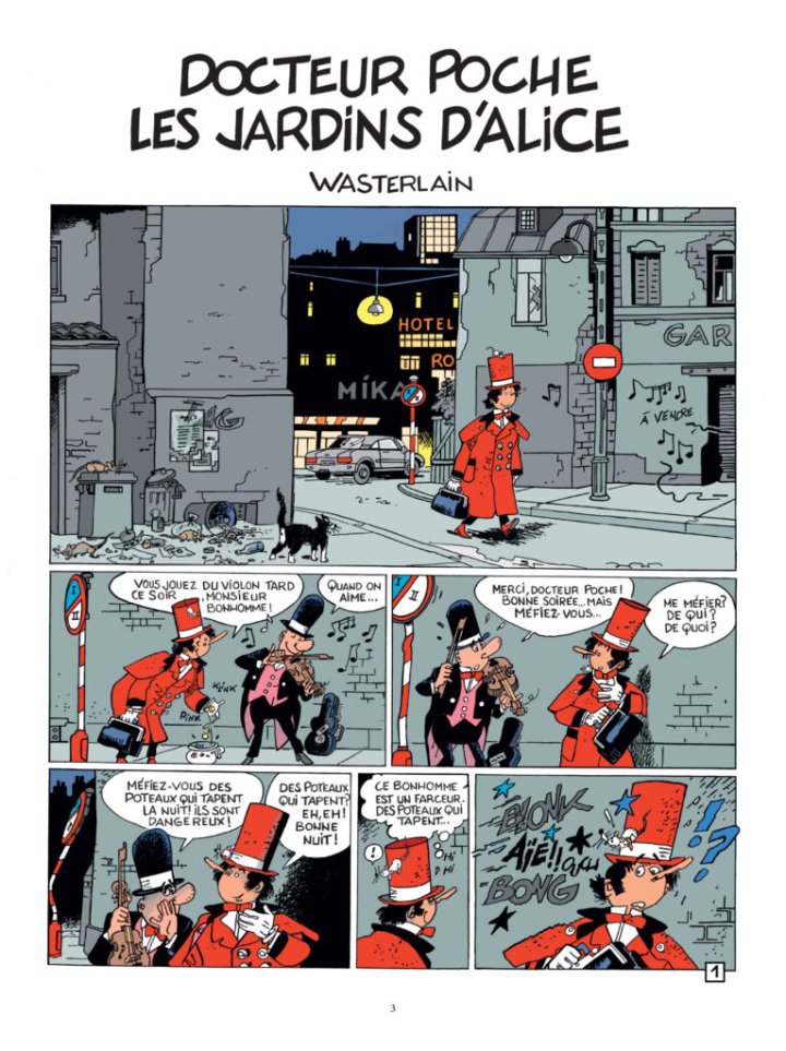 Docteur Poche : Les Jardins d'Alice Par Marc Wasterlain – Anspach