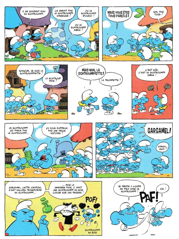 Mais qu'est-ce que c'est que ce Schtroumpf ?