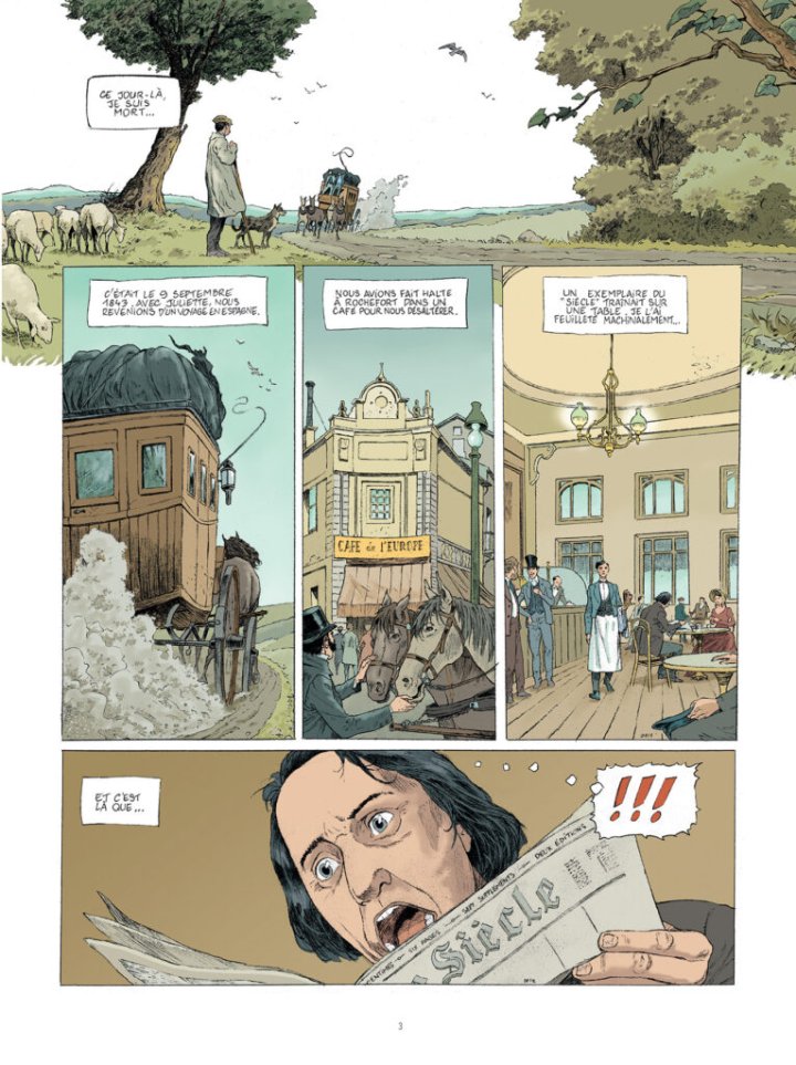 Victor Hugo, La Bouche d'ombre - Par Rodolphe & Olivier Roman - Éd. Anspach