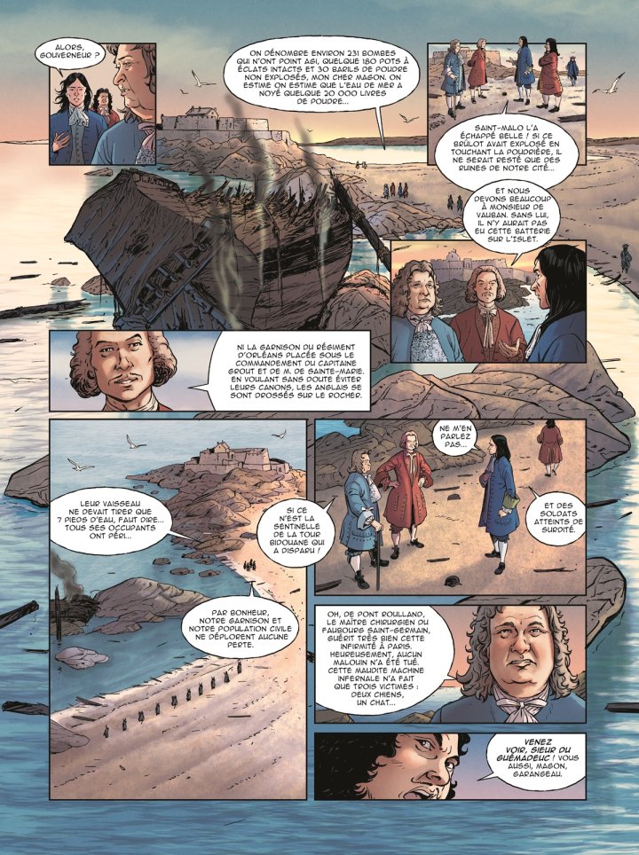 Vauban, T.1/2 : Le Piège malouin - Par Jean-François Miniac & Andrea Rossetto - Anspach
