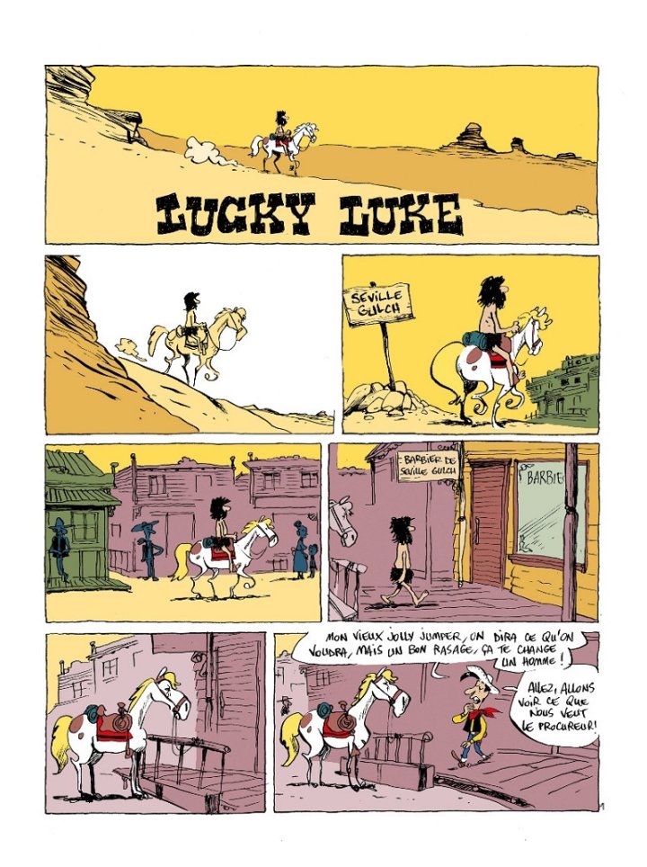 Lucky Luke version Guillaume Bouzard : « Jolly Jumper ne répond plus »