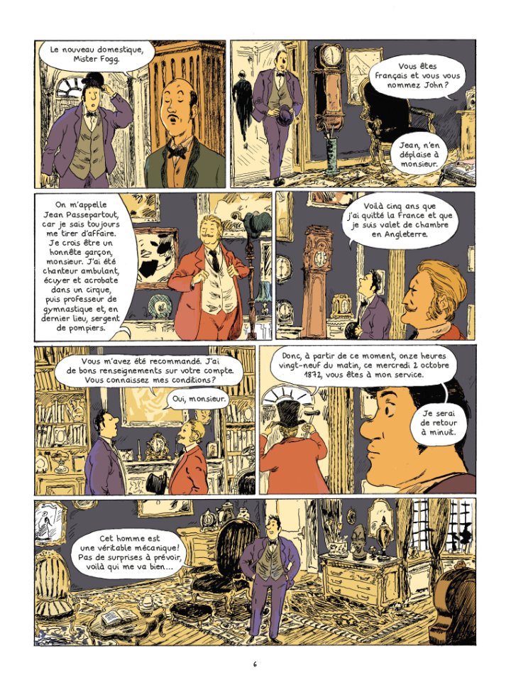 Le Tour du monde en 80 jours - Par Younn Locard & Jean-Michel Coblence - Casterman