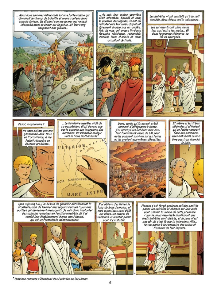 Alix T. 38 : Les Helvètes – Par M. Jailloux et M. Bréda – Casterman