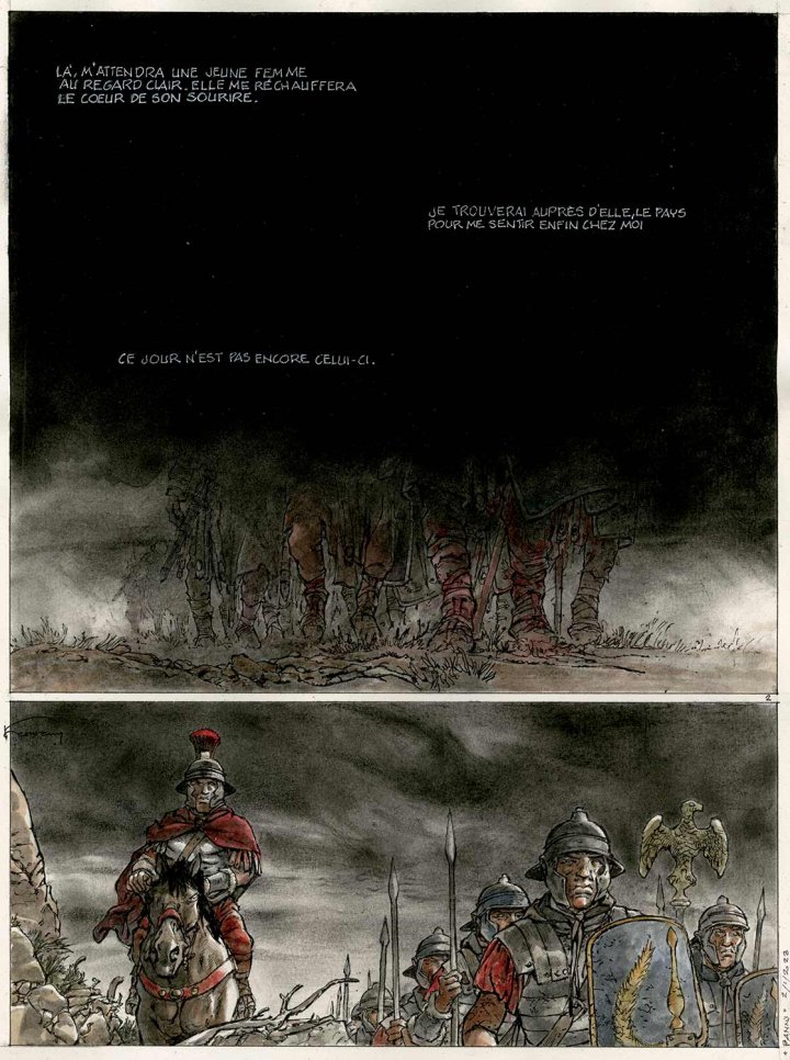 Brigantus de Yves H. et Hermann : Rome défiée par les Pictes