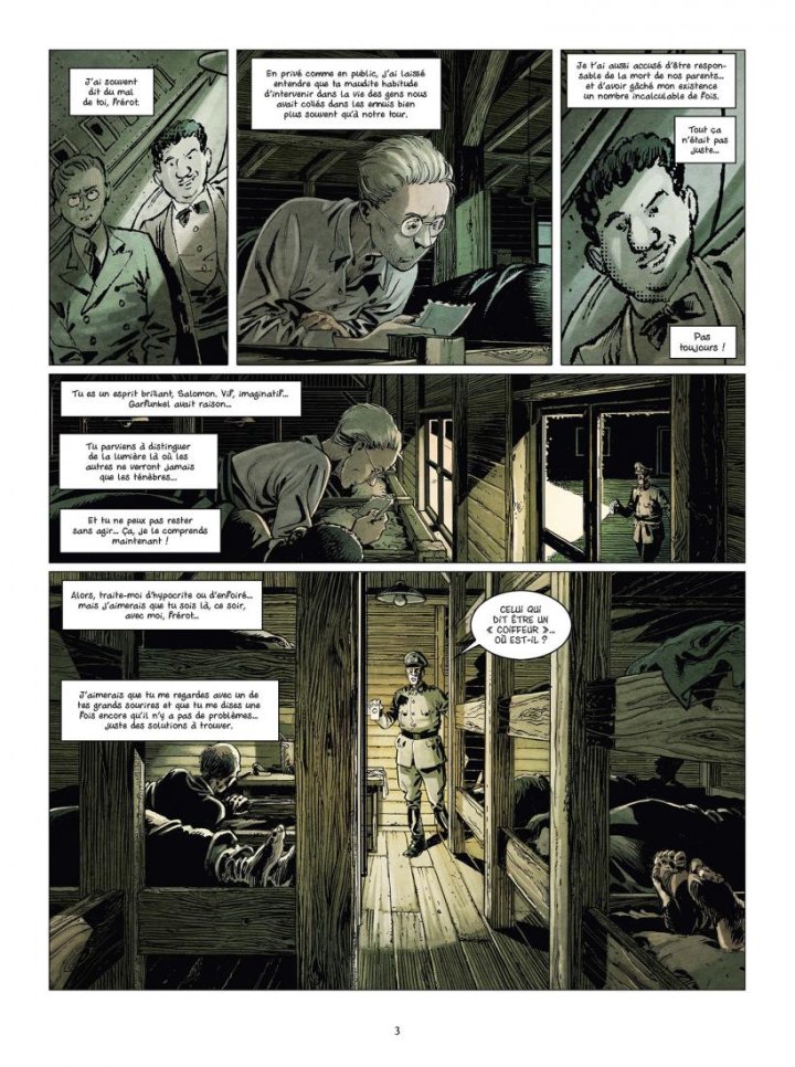 Les Frères Rubinstein T. 2 : Le Coiffeur de Sobibor – Par Luc Brunschwig, Etienne Le Roux & Loïc Chevallier – Ed. Delcourt
