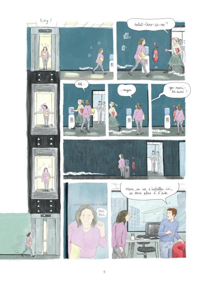 Marcie, T. 1 : Le Point de bascule - Par Cati Baur - Ed. Dargaud