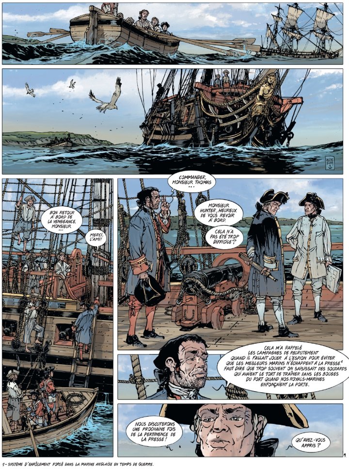 "Les Grandes Batailles navales" ont le vent en poupe