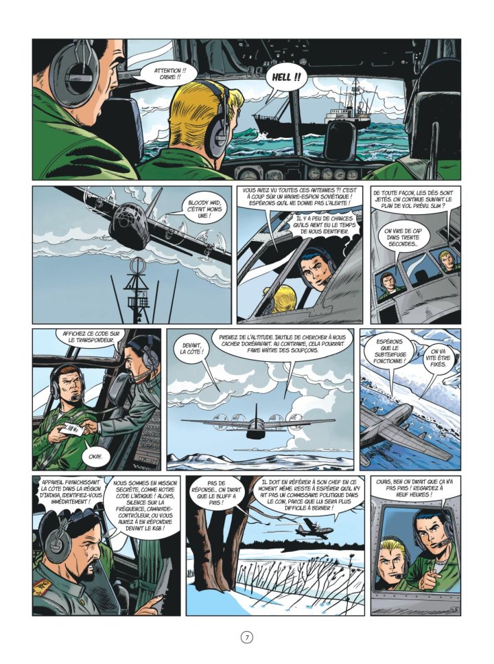 Buck Danny chez les Popovs !
