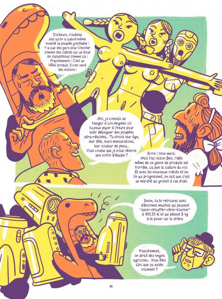 Pénis de table T. 2 – Par Cookie Kalkair – Ed. Steinkis