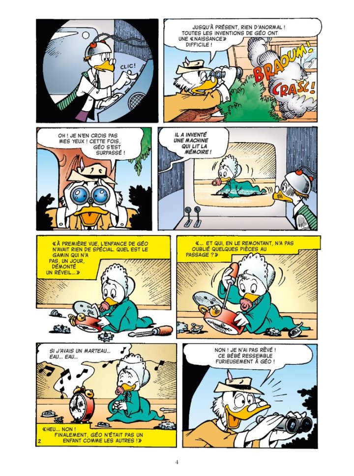 Génial Géo Trouvetou - Collectif Disney - Glénat