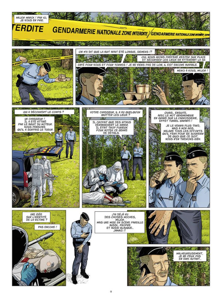 Section de recherches T. 1 : Le Loup de Nancy – Par Emmanuel Herzet & Gerardo Balsa – Ed. Dupuis