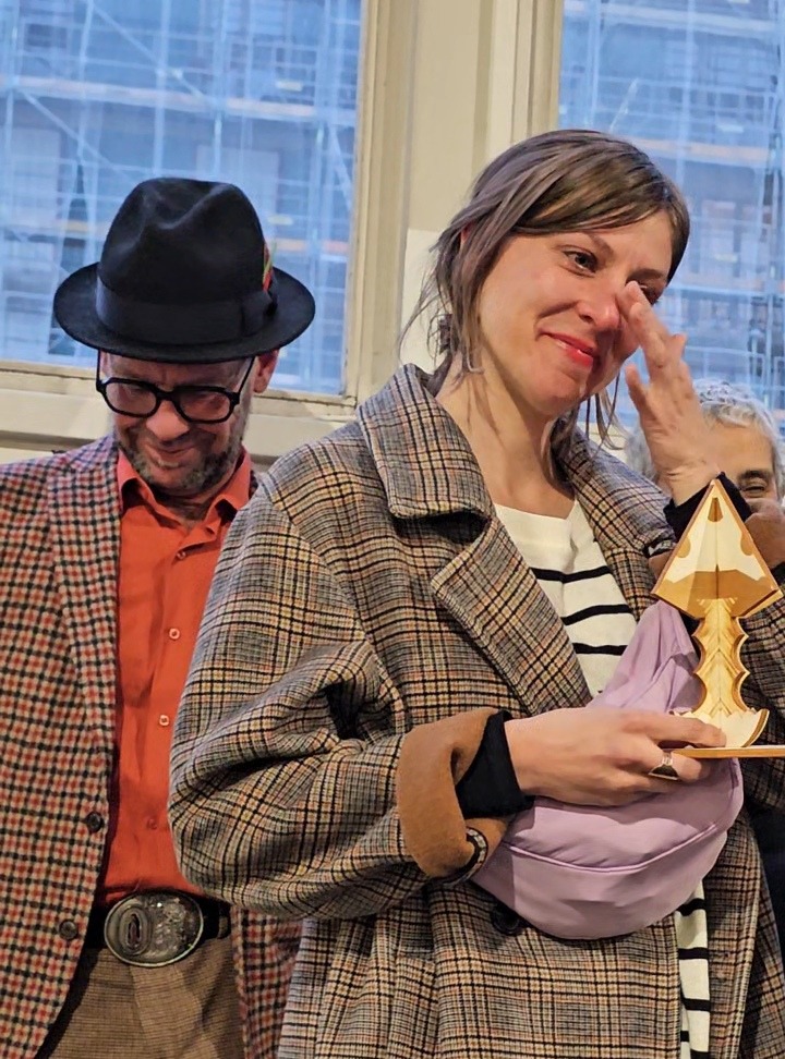 Prix Prima Bula pour Lucie Morel et sa bande dessinée Toc Toc