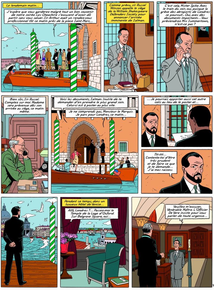 Blake et Mortimer à la poursuite de Shakespeare