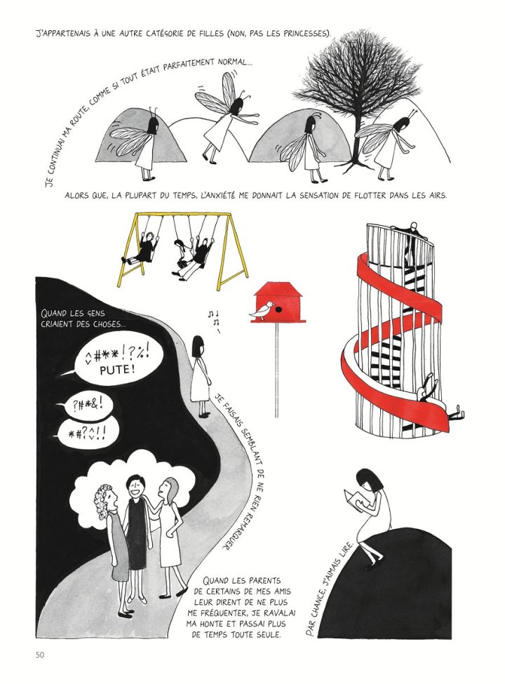 "L'Une d'elles" d'Una (Éditions çà et là) : la bande dessinée comme création de résilience