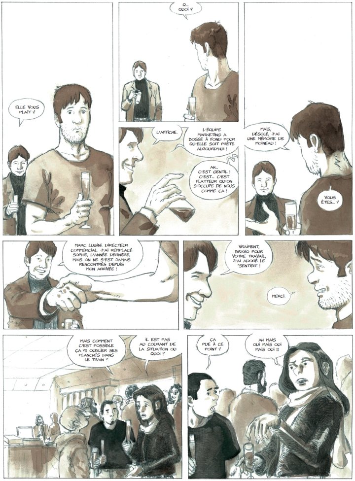 Cases blanches - Par Olivier Martin & Sylvain Runberg - Grand Angle