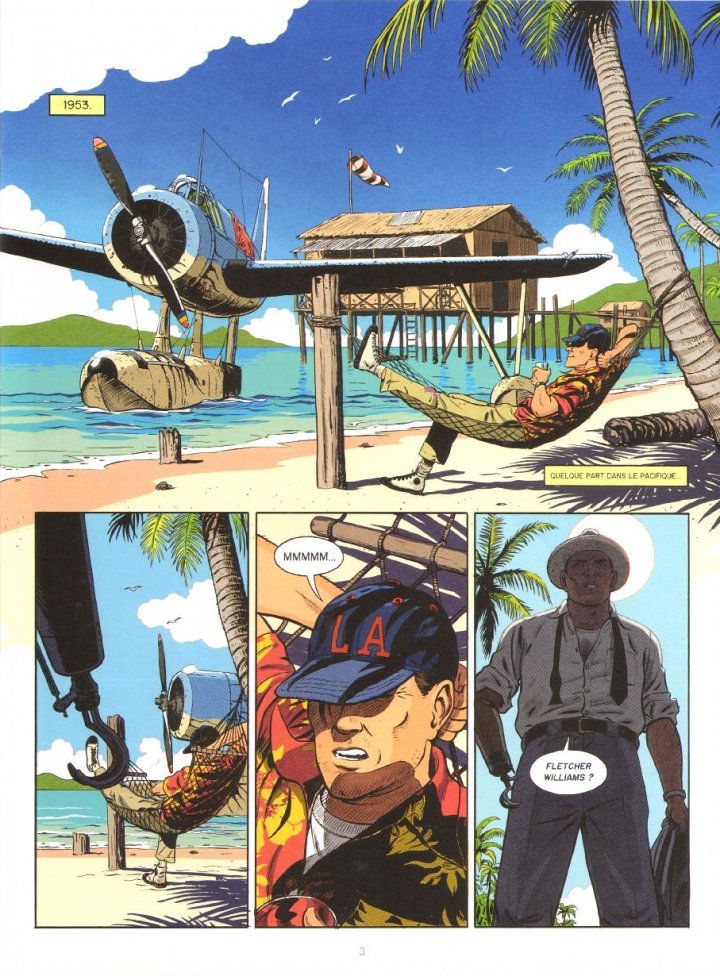Ghost Squadron T.1 : L'Atoll Maudit - Par Patrice Buendia & Damien Andrieu – Ed. Dupuis-Zéphyr
