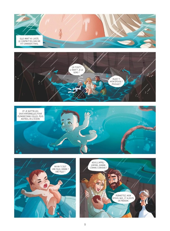 Jeanne des embruns T. 1 – Par Jean-Christophe Deveney et Valentin Varrel – Ed. Glénat