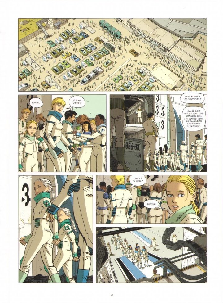 Omula et Rema : « La Fin d'un monde » T. 1 - Par Yves Sente & Jorge Miguel - Ed. Rue de Sèvres