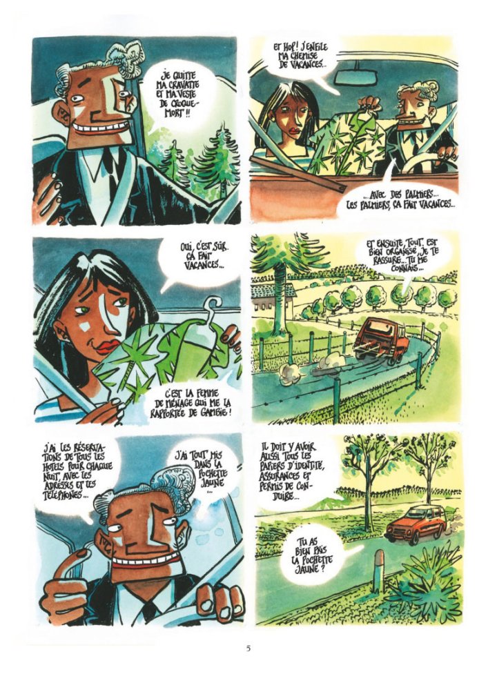 Sortie de route - Par D. Tronchet - Glénat