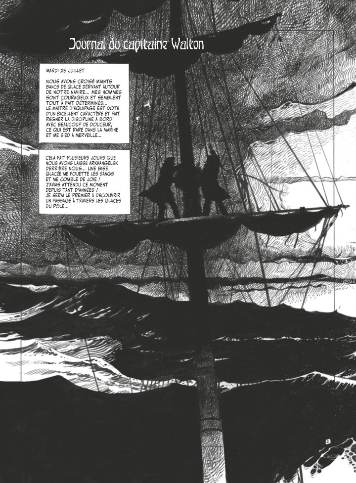 Frankenstein - Par Georges Bess d'après Mary Shelley - Glénat