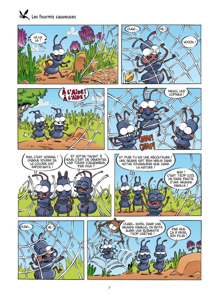 Les Insectes en bande dessinée - Par Cazenove, Vodarzac & Cosby - Ed. Bamboo