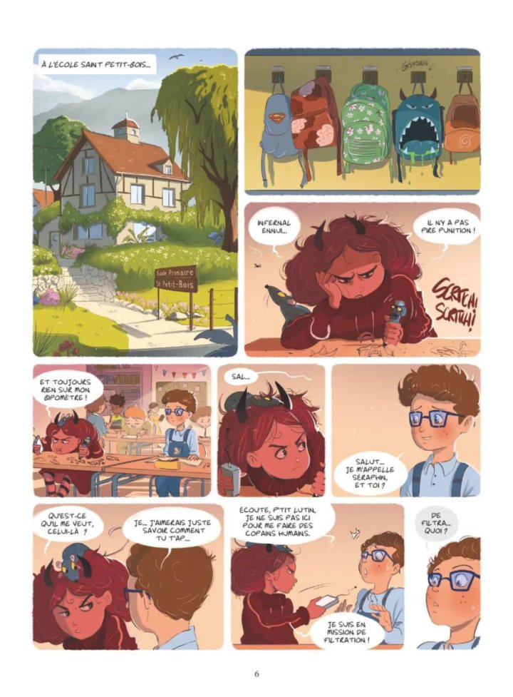Griffonne T. 1 La quête de la Team Diabolette - Par Corradi & Ronteix - Ed. Glénat