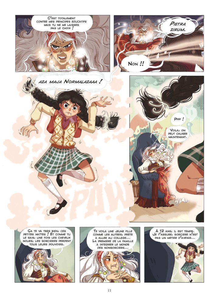 Les Sortilèges de Zora T. 1 : Une sorcière au collège - Par Judith Peignen & Ariane Delrieu - Vents d'Ouest