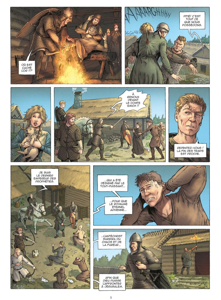 Godefroy T.2 : Antechristus - Par Rudi Miel & Théo Dubois d'Enghien - Ed. Anspach