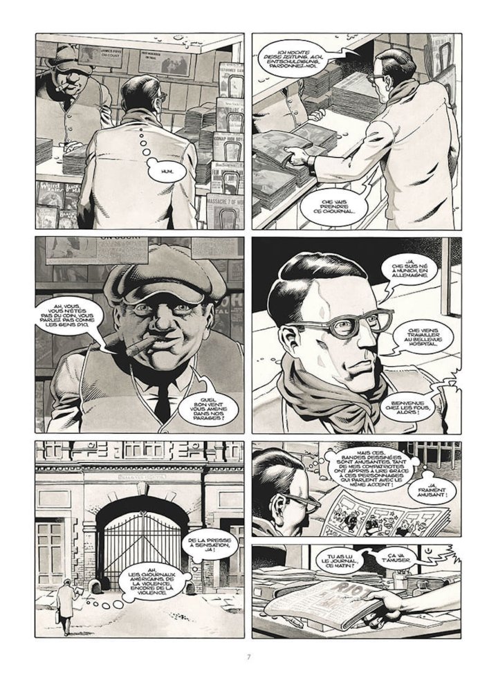 Fredric, William et l'Amazone - Jean-Marc Lainé & Thierry Olivier - Comix Buro, Glénat