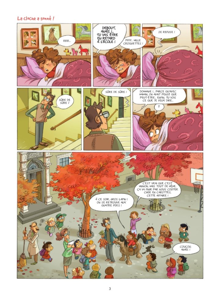 Camomille et les chevaux T6 – Stefano Turconi et Lili Mésange – Bamboo édition