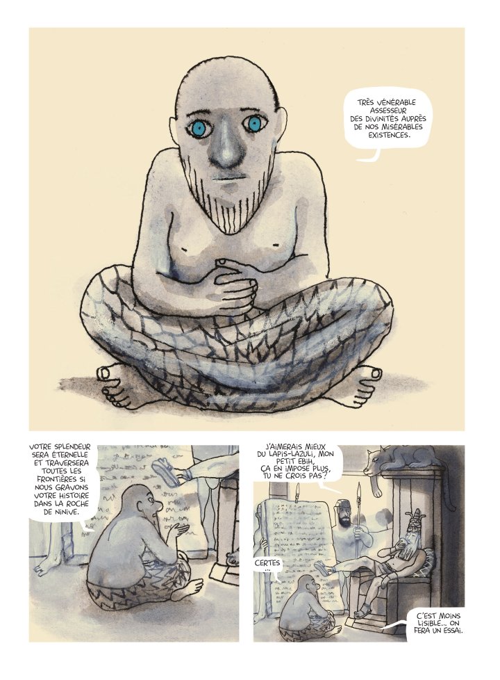 Les Amants de Shamhat : La véritable histoire de Gilgamesh - Par Charles Berberian - Futuropolis