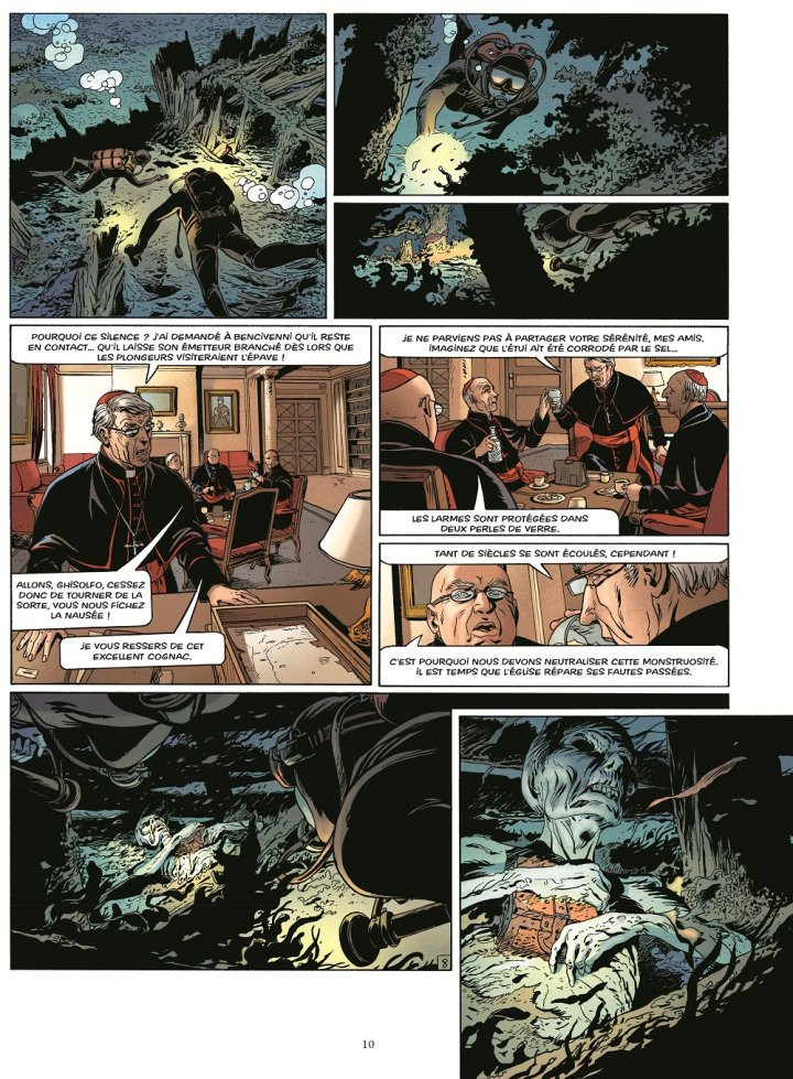 Lacrima Christi, T. 1 : L'Alchimiste - Par Didier Convard & Denis Falque - Glénat