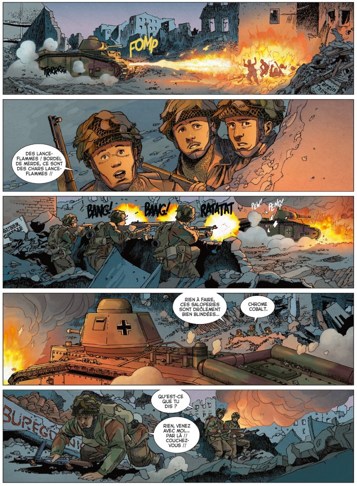 Machines de guerre : le boucher de Stonne — Par Pécau, Mavric, Andronik & Verney — Éd. Delcourt