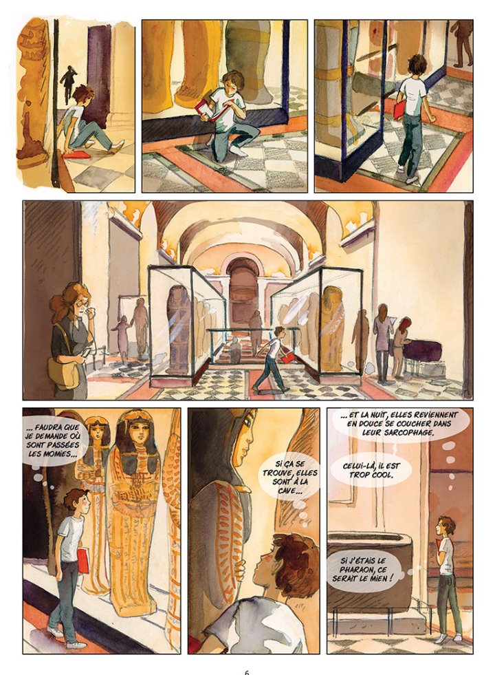 Gaspard et la malédiction du prince-fantôme - Par Isabelle Dethan - Delcourt/Louvre éditions