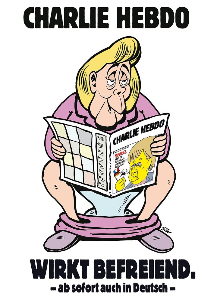Charlie Hebdo à la conquête de l'Allemagne