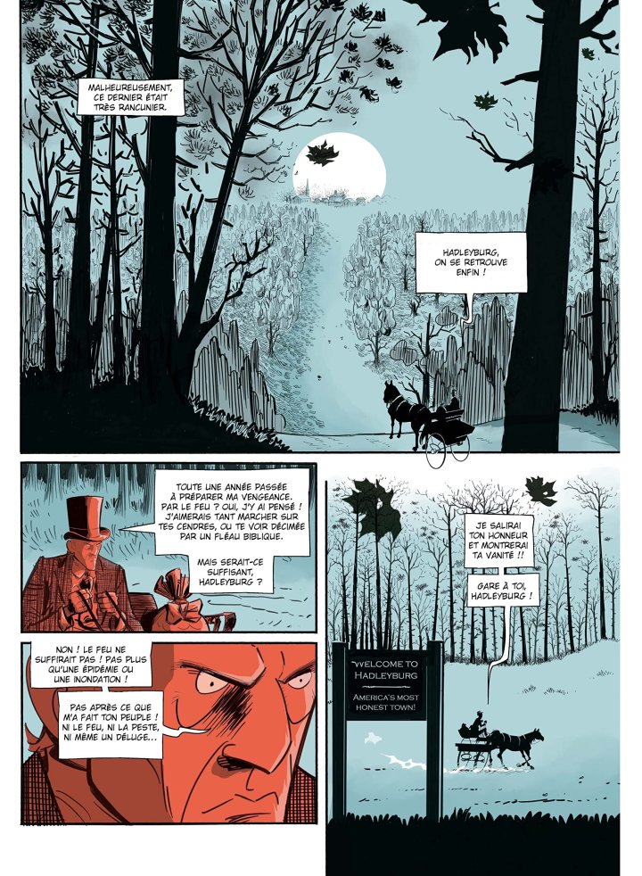 L'Homme qui corrompit Hadleyburg - Par Wander Antunes d'après Mark Twain - Éd. La Boîte à Bulles.