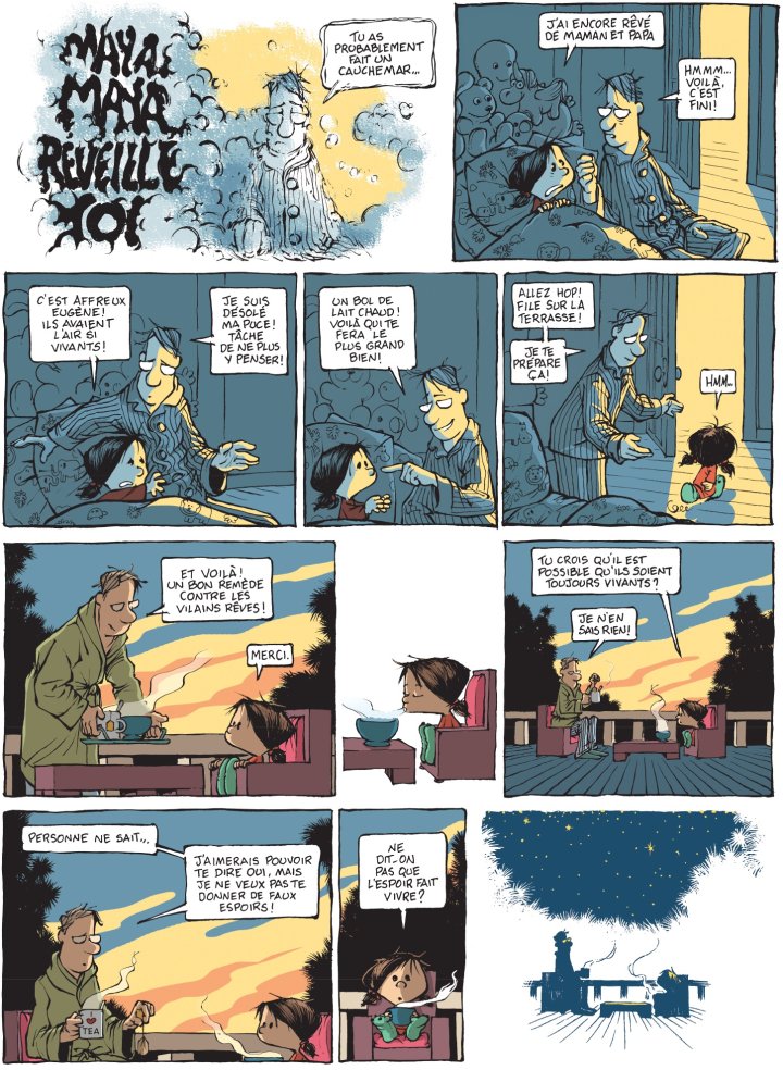 Maya T. 1 : Poussières d'étoiles - Par Adam - Éd. Glénat
