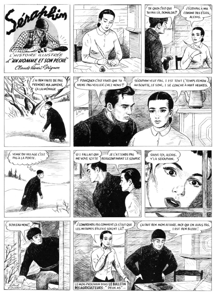 « Séraphin » réédité en bande dessinée chez Station T