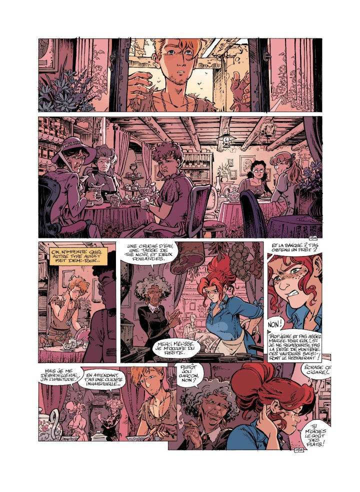 Western love T. 1 : « La teigne et le gentil » - par Augustin Lebon - Editions Soleil