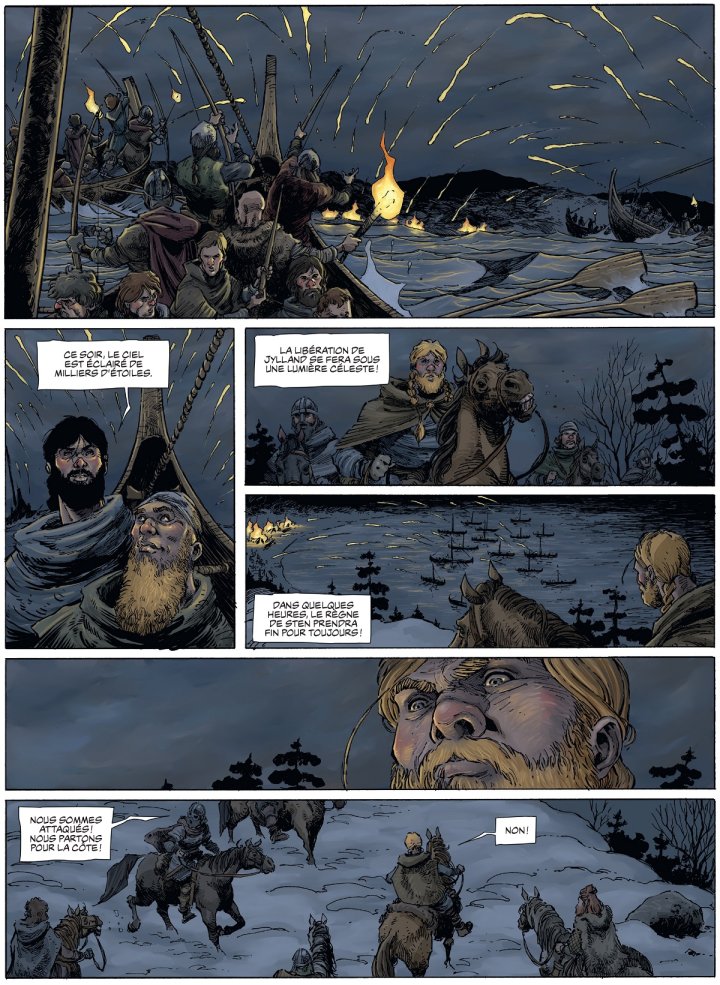 Jylland T. 3 : Colère froide - Par Bruno De Roover et Przemyslaw Klosin - Editions Anspach