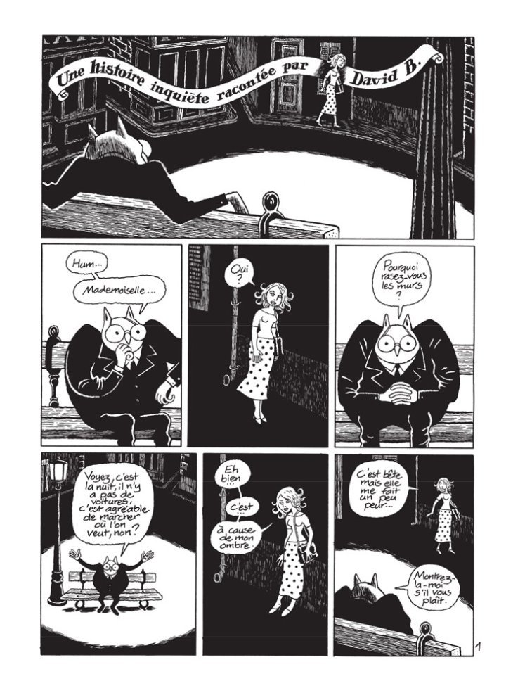 Monsieur Chouette - Par David B. - Éd. L'Association
